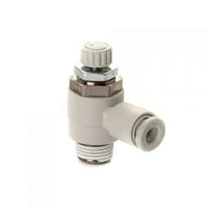 Q-Lux cylinder flow valve, 4mm tubing.